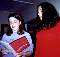 singing at Botsford