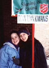 bellringing for the Salvation Army