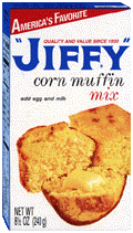photo of Jiffy Mix box