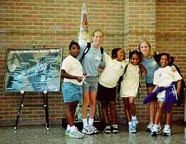 at the aero building