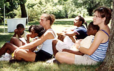 watching dog perform