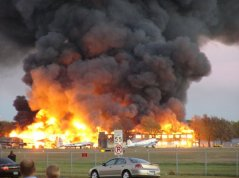 fire at YA Museum