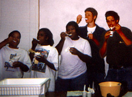 liquid nitrogen ice cream at CCoG in Ypsilanti