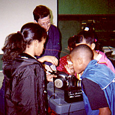 laser at George School