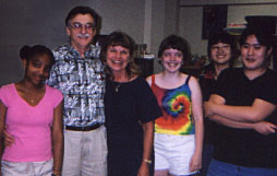 Gene and Jeannine with Kiesa, Tamzin, Melanie, and Anna