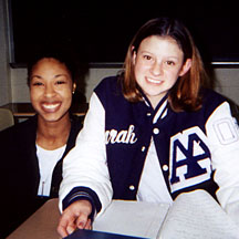 Karyl with PHS mentee